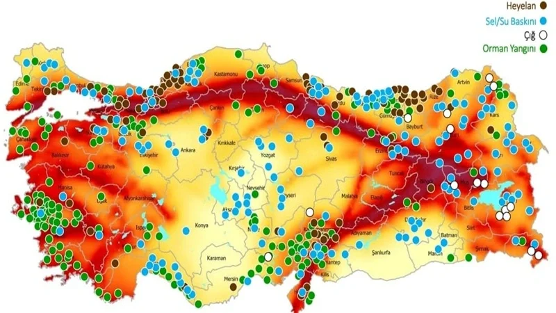Türkiye’nin Afet Risk Haritası